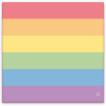 Pride Items Serviettes en papier Rainbow x20